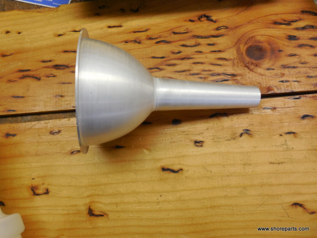 3/4" Stuffing Horn for Hobart #12 Meat Grinder. Replaces 00-295181. For 32mm Hog or Collagen Casings